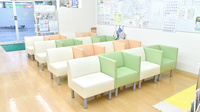 キタバ薬局　国分店の待合スペース