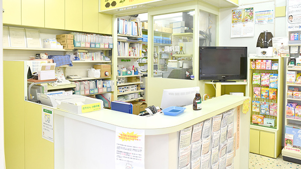 キタバ薬局　国分本町店の受付/カウンター