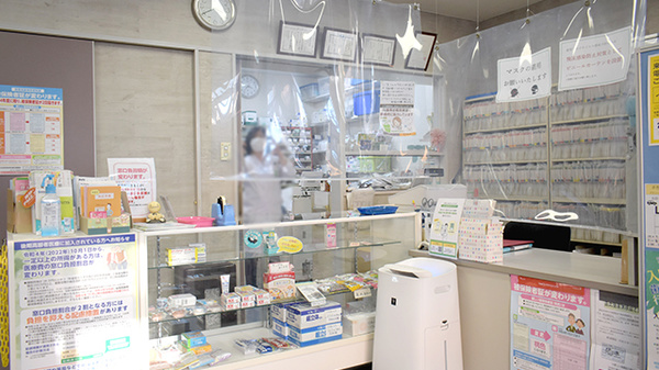 きらら薬局　松原店の受付/カウンター