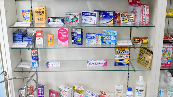 くすのき薬局の一般医薬品