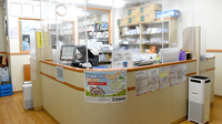 コトブキ薬局の受付/カウンター