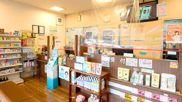 クオール薬局Ｍビル店の受付/カウンター