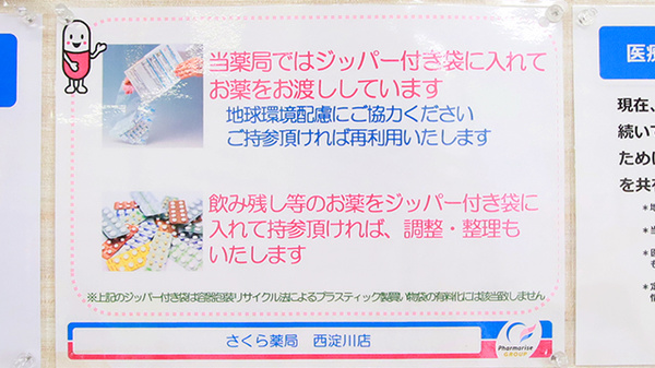 さくら薬局(大阪府)の残薬回収サービス