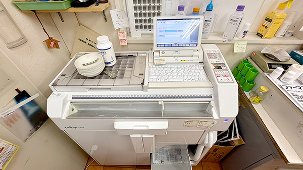 サンヨー薬局の調剤器具