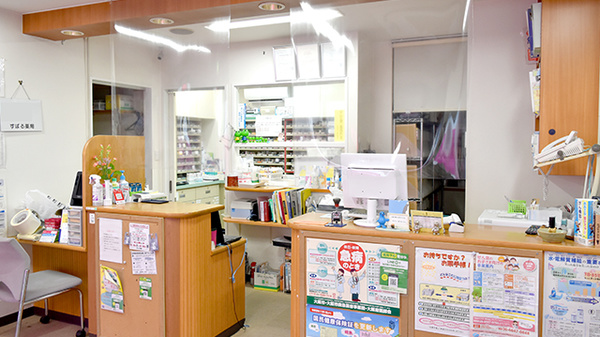 すばる薬局の受付/カウンター