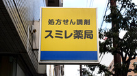 スミレ薬局の看板
