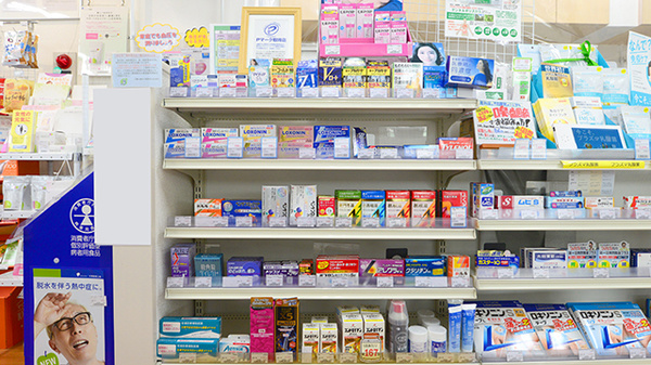 クオール薬局西梅田店の一般医薬品