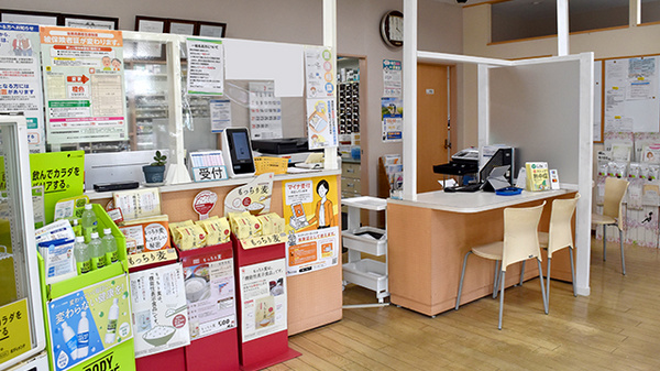 パピイ薬局の受付/カウンター