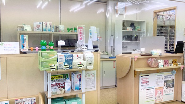 ひかり薬局の受付/カウンター