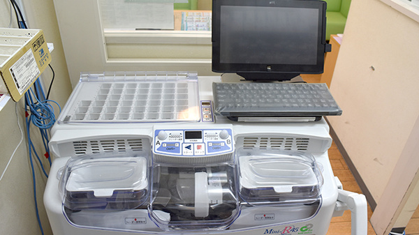 ヒグチ薬局の調剤器具