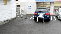 ヒラノ薬局の駐車場