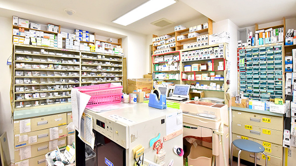 天六ファーマライズ薬局の調剤室