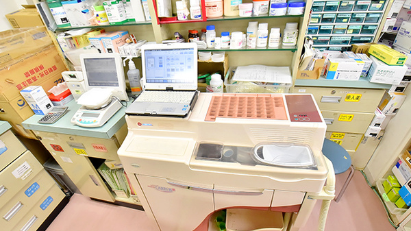 天六ファーマライズ薬局の調剤器具
