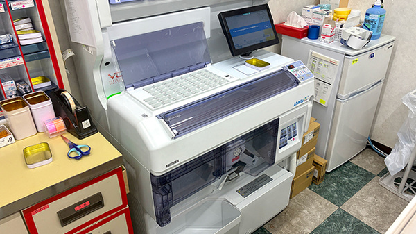ツバキ薬局　多奈川店の調剤器具