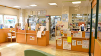 ユニカムドラッグ少路薬局の受付/カウンター