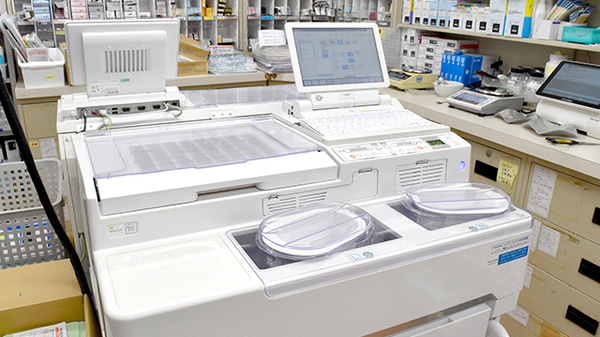 りんくうタウン薬局の調剤器具