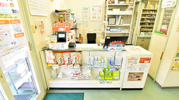 幸生堂薬局 松原店の受付/カウンター