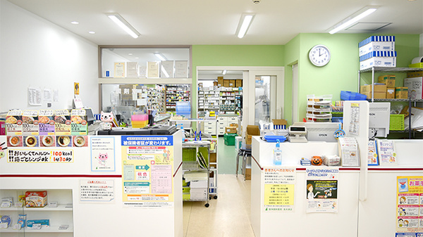 阪神調剤薬局　泉大津店の受付/カウンター