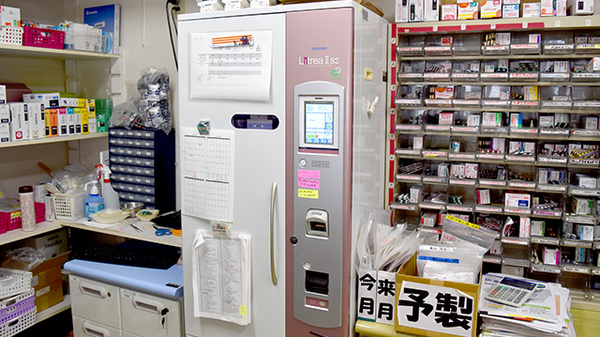 平野北エミ薬局の調剤器具