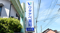 ワタナベ薬局　中津店の看板