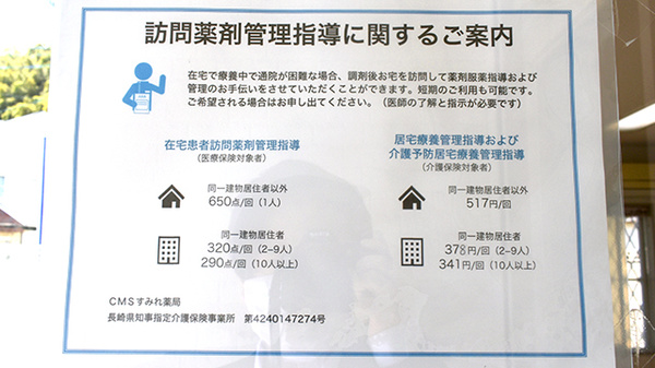 ＣＭＳすみれ薬局の在宅対応