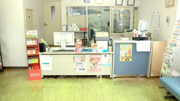 ニック調剤薬局木場店の受付/カウンター