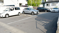 三城薬局の駐車場