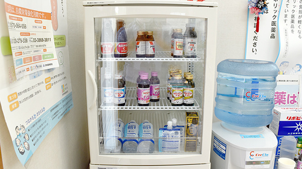 小山薬局の飲食物