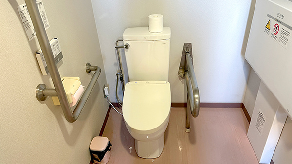 上田薬剤師会会営薬局のお手洗い