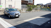 まつもと薬局の駐車場