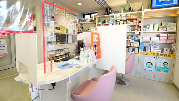 クオール薬局松江春日店の受付/カウンター