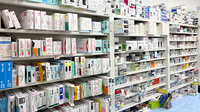 あおぞら薬局 堀切菖蒲園店の薬棚