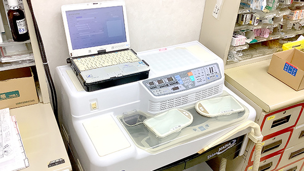 リリオ薬局の調剤器具