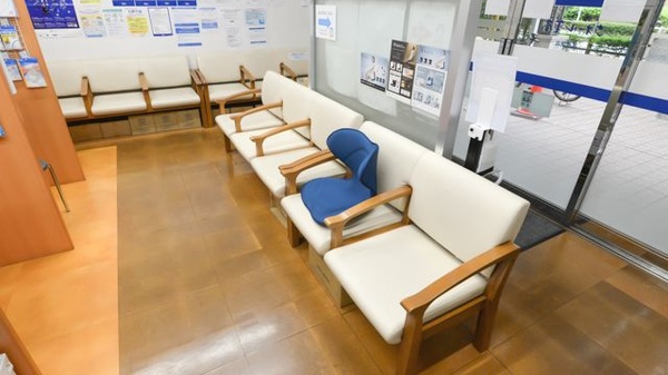 クオール薬局武蔵境店の待合スペース