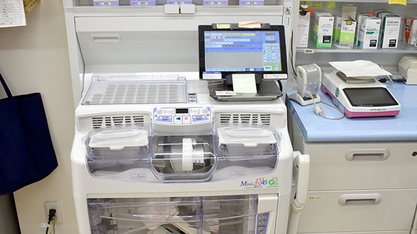 有限会社アサヒ薬局の調剤器具