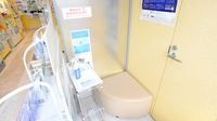 エンジェル薬局一之江店の感染予防待合スペース
