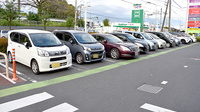 おばた薬局の駐車場