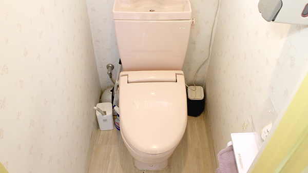 かるがも調剤薬局のお手洗い
