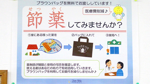 くるみ薬局の残薬回収サービス