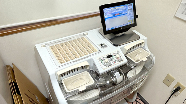 のぞみ薬局上野毛店の調剤器具