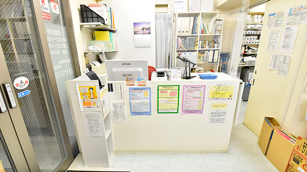 みなみ薬局 サンフラワー店の受付/カウンター