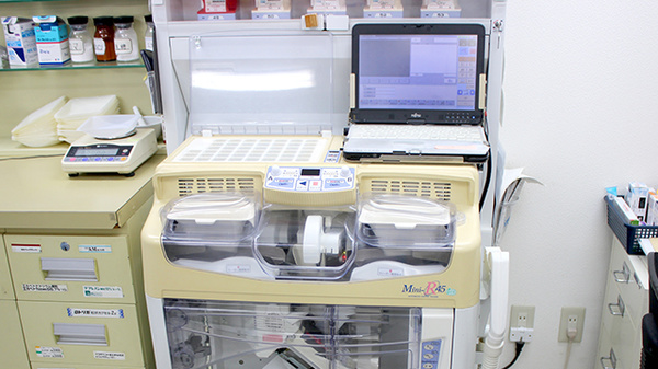 澄川調剤薬局の調剤器具