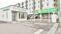 ウェルネス薬局函館石川店の駐車場