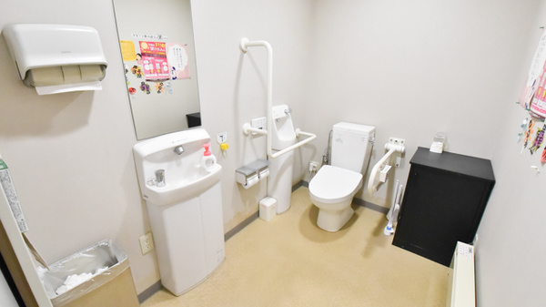 ウェルネス薬局亀田本町店のお手洗い