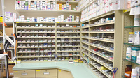 きりん調剤薬局の薬棚