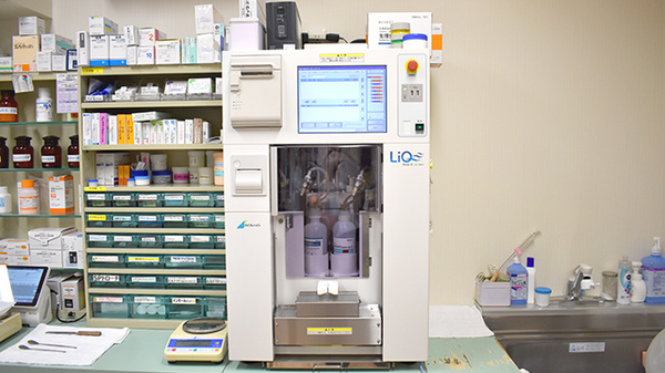 きりん調剤薬局の調剤器具