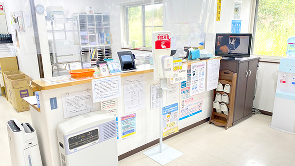 樽前調剤薬局の受付/カウンター