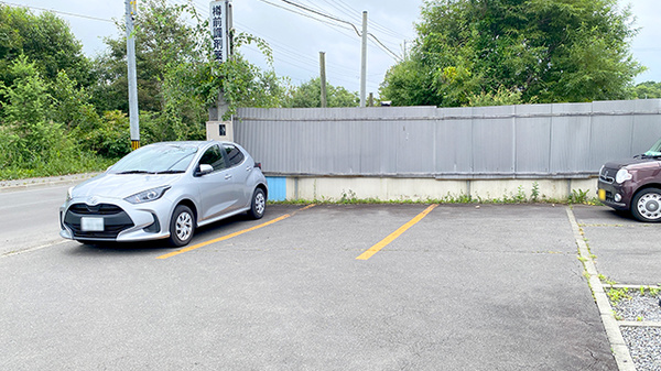 樽前調剤薬局の駐車場