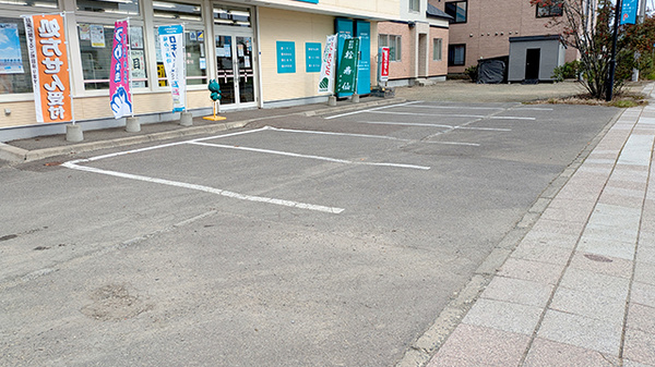 しべつファーマシーの駐車場