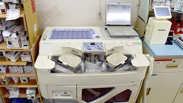 ひまわり薬局城東店の調剤器具